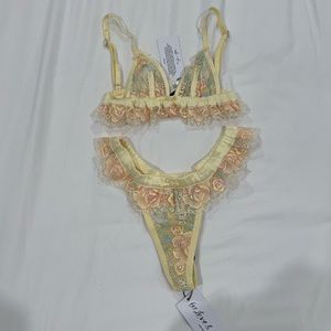 For Love and Lemons Lingerie Set